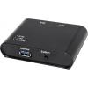 LogiLink UA0216 2 porty USB 3.0 přepínač černá