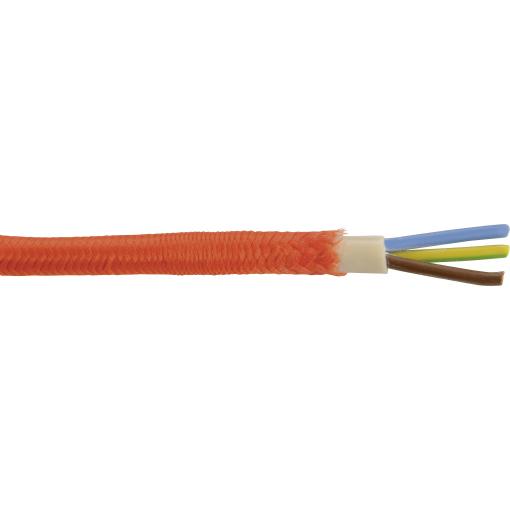 Kash připojovací kabel 3 x 0.75 mm² oranžová metrové zboží
