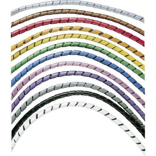 Panduit T25F-C0 T25F-C0 ochranná spirála pro kabely 4.80 do 50.40 mm černá 30.5 m