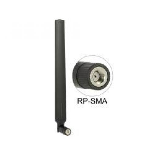 Delock 88913 88913 Wi-Fi tyčová anténa 7 dB 2.4 GHz, 5 GHz