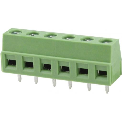 Degson DG127-5.08-03P-14-00AH-1 šroubová svorkovnice 2.08 mm² Pólů 3 zelená 1 ks