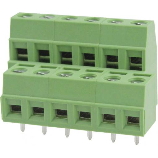 Degson DG127A-5.08-06P-14-00AH šroubová svorkovnice 2.08 mm² Pólů 6 zelená 1 ks