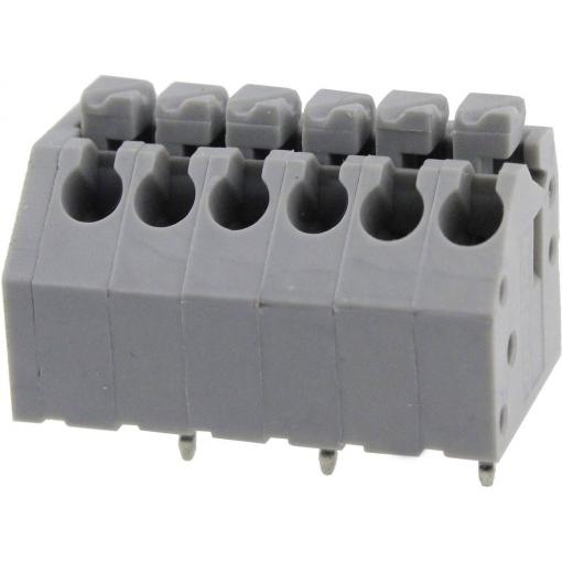 Degson DG250-3.5-10P-11-00AH-1 pružinová svorkovnice 0.82 mm² Pólů 10 šedá 1 ks