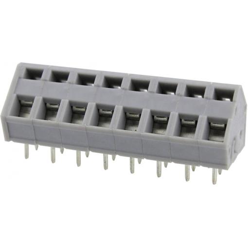 Degson DG245-5.0-12P-11-00AH-1 pružinová svorkovnice 3.31 mm² Pólů 12 šedá 1 ks