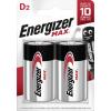 Energizer Max LR20 baterie velké mono D alkalicko-manganová 1.5 V 2 ks