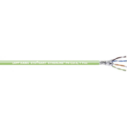 LAPP ETHERLINE PN Cat.6A Y FLEX 4x2x23/7 2170930/100 ethernetový síťový kabel, CAT 6A, S/FTP, 100 m