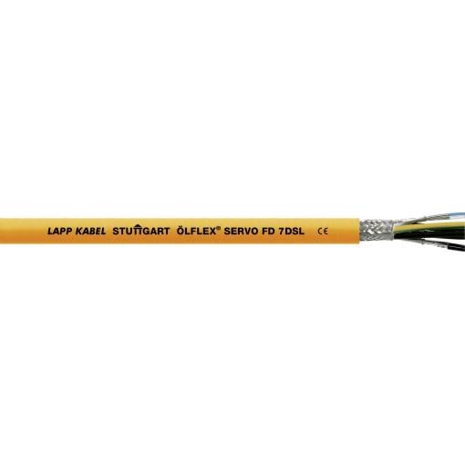 LAPP ÖLFLEX® SERVO 7DSL 1023290/50 servo kabel 4 G 1.5 mm² + 2 x 0.32 mm², 50 m, oranžová