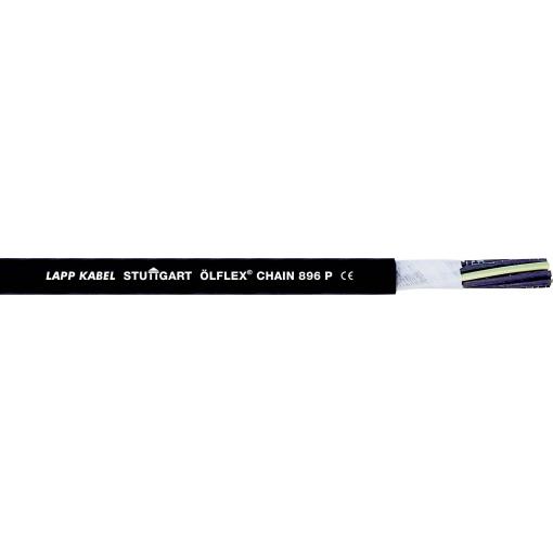 LAPP 1023245/50 kabel pro energetické řetězy ÖLFLEX® CHAIN 896 P 4 G 4 mm² černá 50 m
