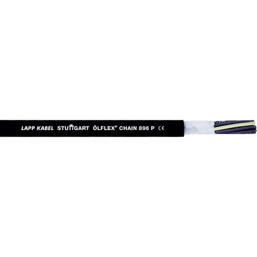 LAPP 1023248/1000 kabel pro energetické řetězy ÖLFLEX® CHAIN 896 P 4 G 6 mm² černá 1000 m