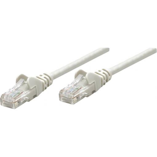Intellinet 340427 RJ45 síťové kabely, propojovací kabely CAT 6 U/UTP 0.50 m šedá 1 ks