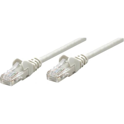 Intellinet 340373 RJ45 síťové kabely, propojovací kabely CAT 6 U/UTP 1.00 m šedá 1 ks