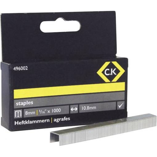 Spojovačů do sponkovače 1000 ks C.K 496002 Rozměry (d x š) 8 mm x 10.5 mm