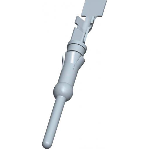 TE Connectivity 1-66103-8 samostatný kontakt pro kulatý faston, 1 ks