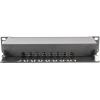 Digitus DN-91608S 8 portů síťový patch panel 254 mm (10) CAT 6 1 U vícebarevná osazený