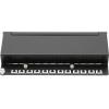 Digitus DN-91612SD-EA 12 portů síťový patch box CAT 6A 1 U černá (RAL 9005) osazený