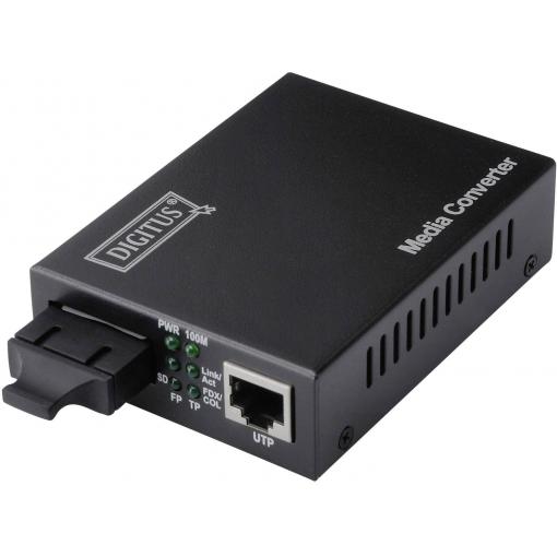 Digitus DN-82021-1 LAN, SC Duplex síťový prvek media converter 100 MBit/s