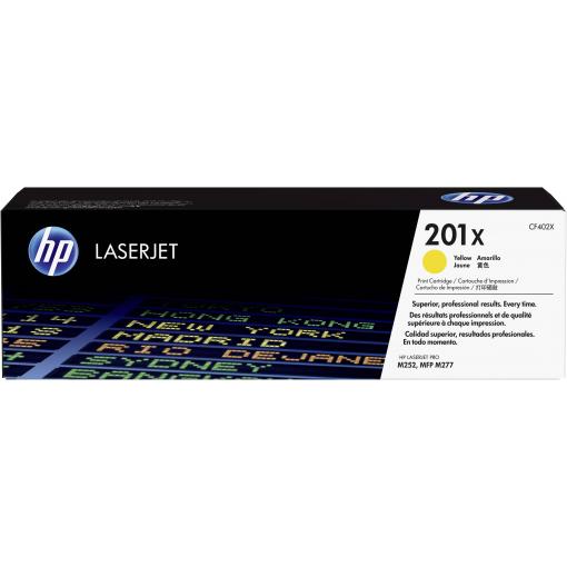 HP Toner 201X originál žlutá 2300 Seiten CF402X