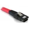Delock pevný disk kabel [1x mini SAS zástrčka (SFF-8087) - 4x kombinovaná SATA zástrčka 15+7-pólová, IDE proudová zástrčka 4pólová] 0.50 m červená, žlutá, černá
