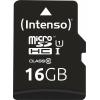 Intenso Professional paměťová karta microSDHC 16 GB Class 10, UHS-I vč. SD adaptéru
