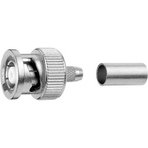 Telegärtner 100023361 100023361 BNC reverzní konektor zástrčka, rovná 50 Ω 1 ks