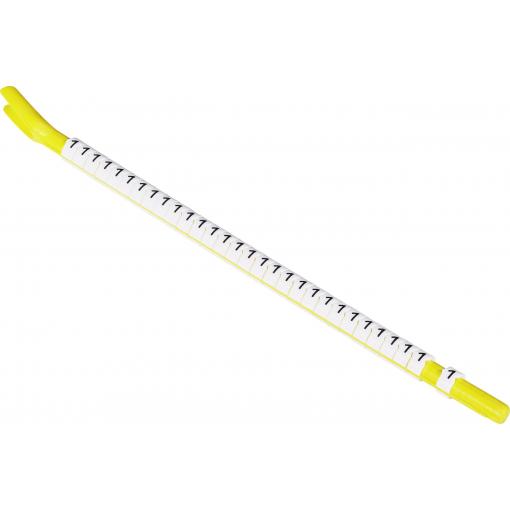 TE Connectivity STD02W-4 označovací klip na kabely Otisk (Kabelový značkovač) 4 Rozsah vnějšího průměru 1 do 1.80 mm 028034-000