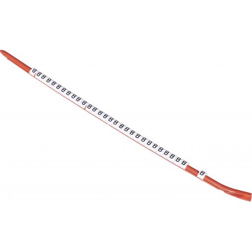TE Connectivity STD03W-F označovací klip na kabely Otisk (Kabelový značkovač) F Rozsah vnějšího průměru 1.90 do 2.65 mm 032218-000