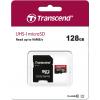 Transcend Premium paměťová karta microSDXC Industrial 128 GB Class 10, UHS-I vč. SD adaptéru