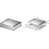 Fischer Elektronik AKG 105 30 100 ME 10023238 profilové pouzdro 100 x 105 x 30 hliník eloxovaný přírodní 1 ks