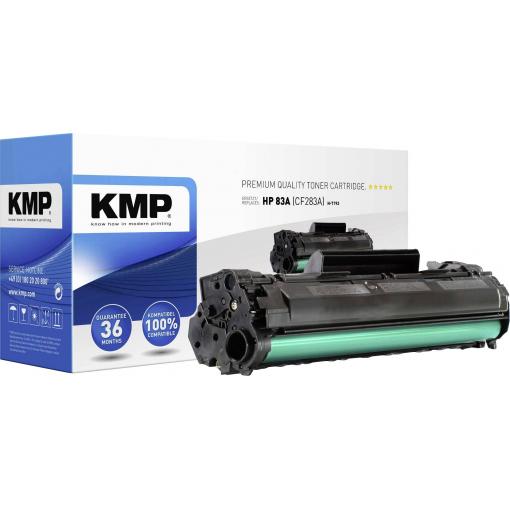 KMP Toner náhradní HP 83A, CF283A kompatibilní černá 1600 Seiten H-T193 2526,0000