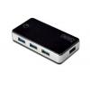 Digitus DA-70231 USB Hub 4 porty USB-A USB 3.0 5 GBit/s černá, stříbrná DA-70231