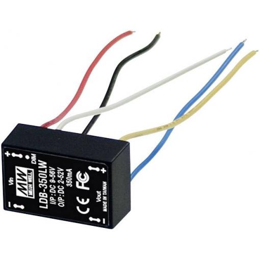 DC/DC LED driver MEAN WELL LDB-350LW 350 mA 14 W 1 ks