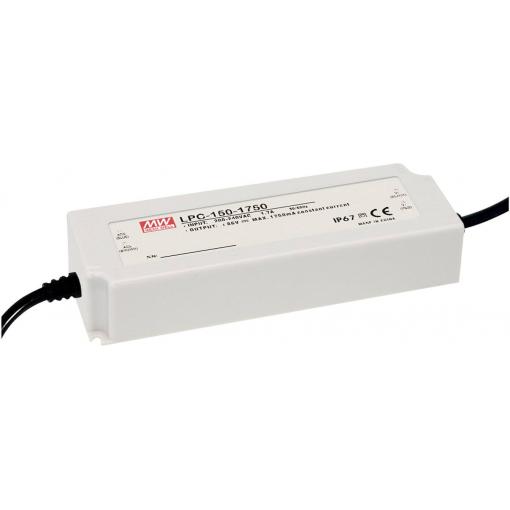 MEAN WELL LPC-150-2450 LED driver konstantní proud 152 W 2.45 A 31 - 62 V/DC bez možnosti stmívání, ochrana proti přepětí 1 ks