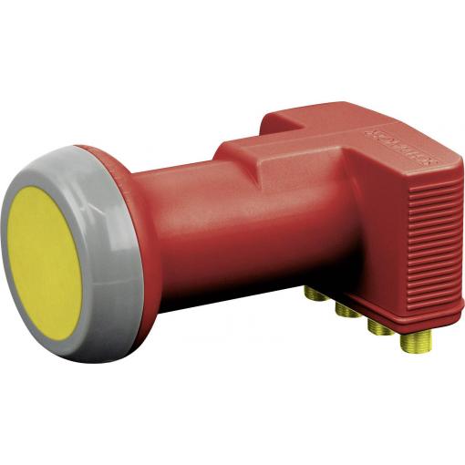 satelitní konvertor Quattro-LNB Schwaiger Velikost feedu: 40 mm
