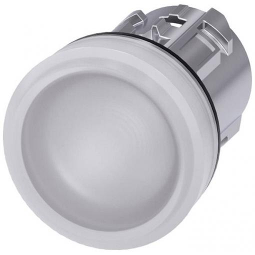 Siemens 3SU1051-6AA60-0AA0 světelný hlásič plochý bílá 1 ks