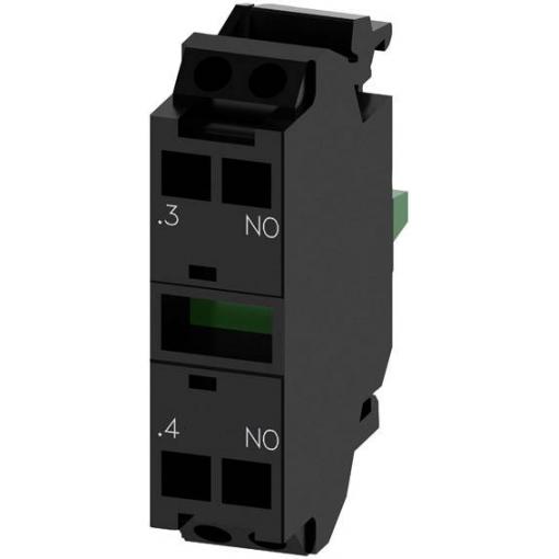 Siemens 3SU1400-1AA10-3BA0 kontaktní modul pro čelní upevnění 1 spínací kontakt kontaktní těleso 500 V 1 ks