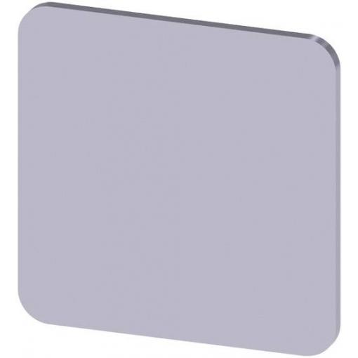 Siemens 3SU1900-0AF81-0AA0 3SU19000AF810AA0 štítek s popisem samolepicí, čtvercový tvar (d x š) 22 mm x 22 mm bez potisku stříbrná 10 ks
