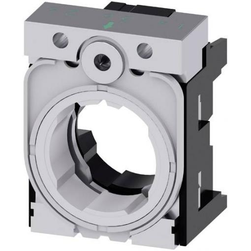 Siemens 3SU1550-0AA10-0AA0 3SU15500AA100AA0 Holder 3násobné provedení (š x v) 30 mm x 40 mm šedá, černá 5 ks