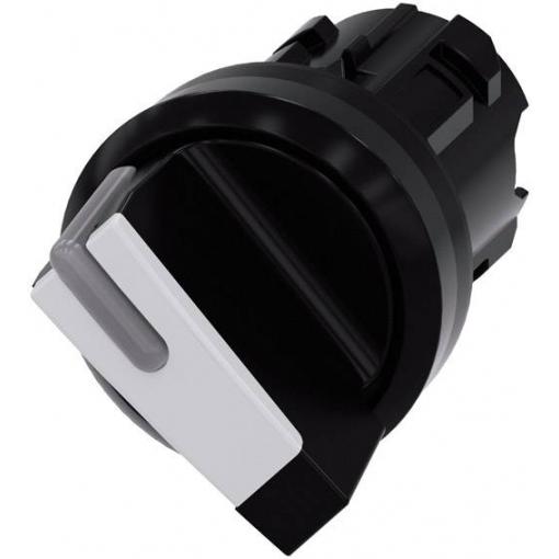 Siemens 3SU10022BC600AA0 3SU1002-2BC60-0AA0 kloubový spínač plastový přední prstenec černá, bílá 1 x 45 ° 1 ks