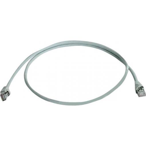 Telegärtner 100009117 RJ45 síťové kabely, propojovací kabely CAT 6A S/FTP 20.00 m šedá dvoužilový stíněný, s ochranou, samozhášecí 1 ks