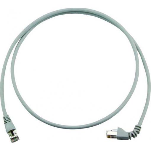 Telegärtner 100008691 RJ45 síťové kabely, propojovací kabely CAT 6A S/FTP 5.00 m šedá samozhášecí, bez halogenů 1 ks