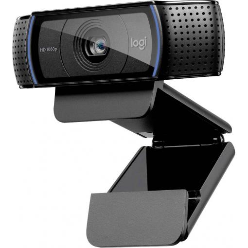 Logitech HD Pro C920 Full HD webkamera, 1920 x 1080 Pixel, upínací uchycení
