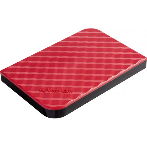 Verbatim Store n Go, Store n Go, 1 TB, externí HDD 6,35 cm (2,5), USB 3.2 (Gen 1x1) , červená, 53203