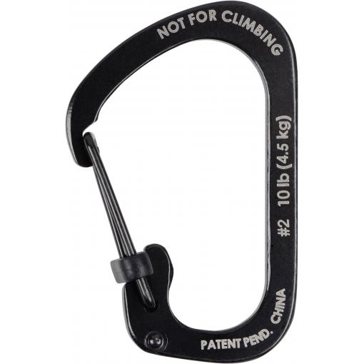 NITE Ize CSL2-01-R6 karabina SlideLock Gr. 2 44 mm x 29 mm x 2.5 mm 1 ks