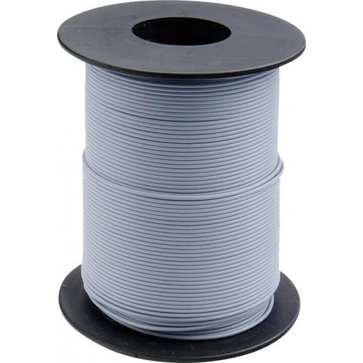 Donau Elektronik 119-19 lanko/ licna, 1 x 0.14 mm², šedá, 100 m