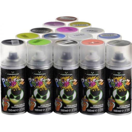 Absima barva Lexan modrá, zelená dóza 150 ml