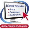 Avery-Zweckform L6009-100 typové štítky 45.7 x 21.2 mm poylesterová fólie stříbrná 4800 ks trvalé laserová tiskárna, kopírka, ruční popis