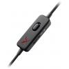 Sound BlasterX H3 Gaming Sluchátka Over Ear kabelová stereo černá, červená Redukce šumu mikrofonu, Potlačení hluku