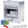 F-Tronic 7240051 KV06WDKE rozvodná skříň na omítku Počet modulů (šířka) = 6 Počet řádků = 1 Obsah 1 ks