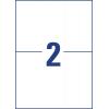 Avery-Zweckform L7916-10 210 x 148 mm polyethylenová fólie bílá 20 ks trvalé Fóliové etikety
