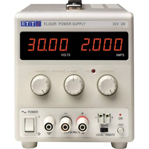 Aim TTi EL302R laboratorní zdroj s nastavitelným napětím, 0 - 30 V/DC, 0 - 2 A, 60 W, výstup 1 x, 51153-6600